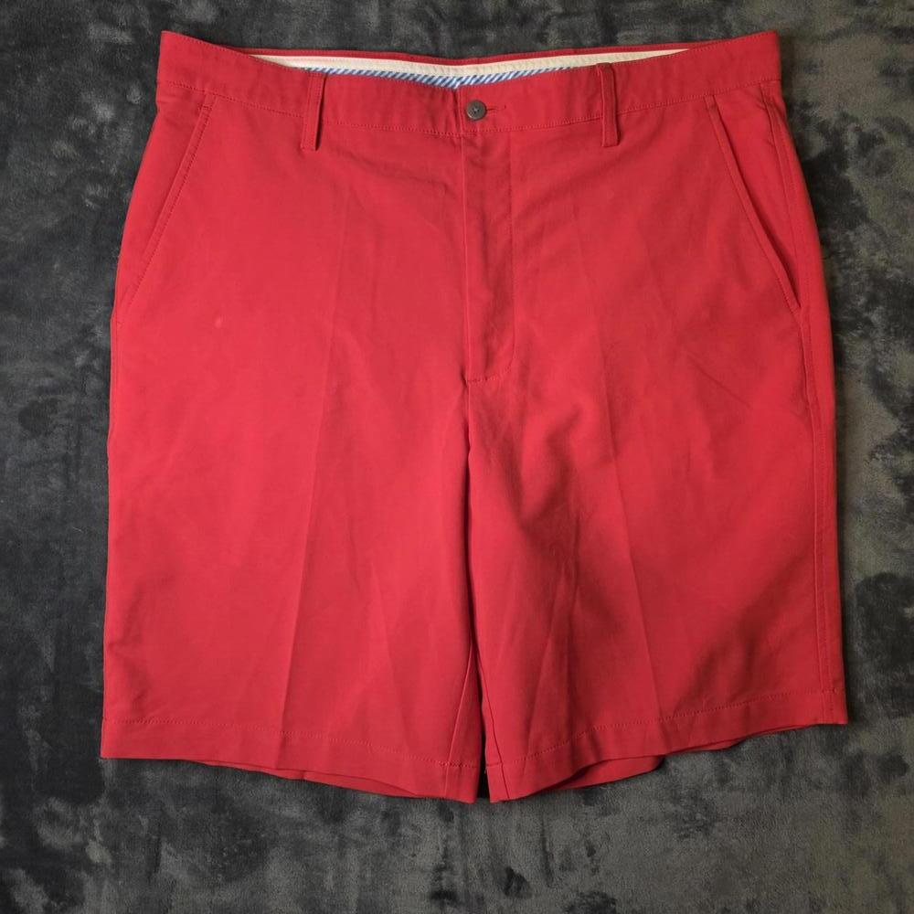 FootJoy Performance Knit Golf Short Stretch Waistband Coral Pink Mens size 38